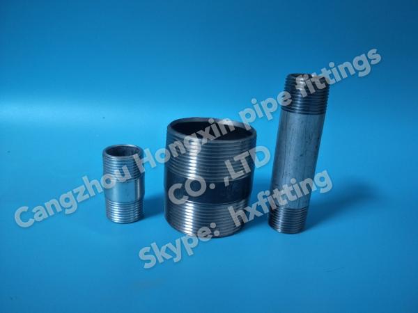 steel pipe nipple female and male thread low price high quality