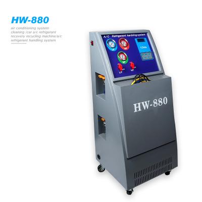 HW-880 5.4m3/H Automotive AC Recovery Machine AC Gas Charging Machine