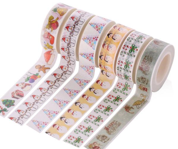 Chrismas holiday theme washi tape, Customized washi tape, washi masking tape