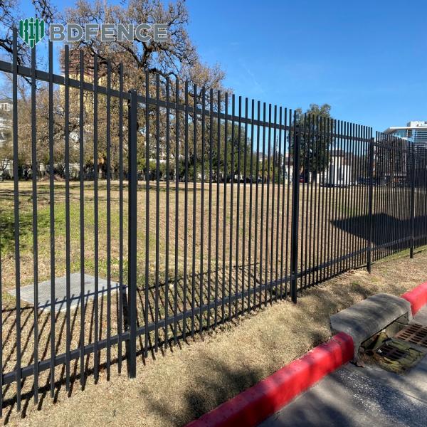 For Garden Tubular Steel Fence Landscaping