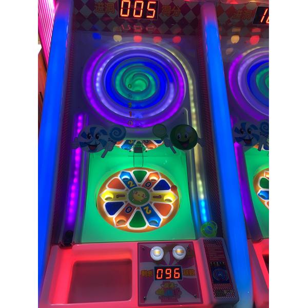 Commercial Coin Operated Magic Lollipop Game Machine / Indoor Sports Recreational Facilities