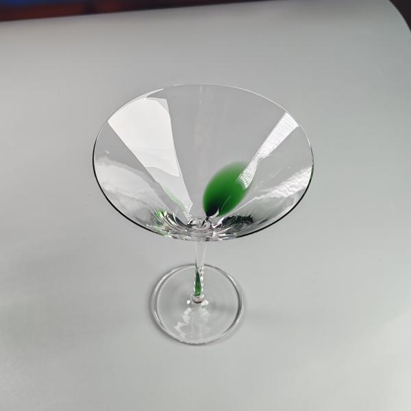530ml Volume Customized Handblow Clear Red Wine Glass Martini Glass Suitable for Party Durable Stylish Sample Within 7 Days