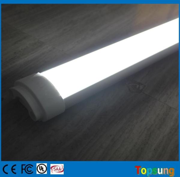 Ip65 5f 60w Liga de alumínio com cobertura de PC resistente à água tri-proof luz linear LED para escritório