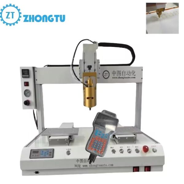 Machine d'injection de colle de précision automatisée intelligente pour installation sur bureau avec plage de volume de distribution de 0,1 ml à 1000 ml