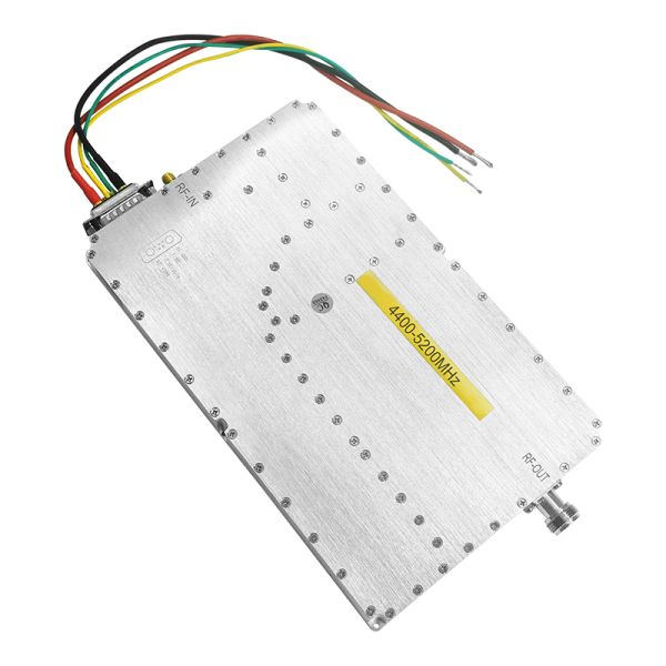 High power 100W frequency 4GHz 4400-5200MHz wide band signal jammer module