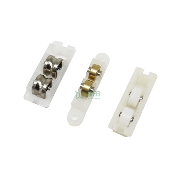 Modern Design Double Flat Brass Wheel Sliding Window Roller