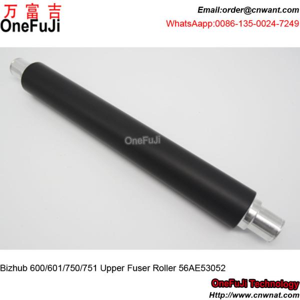 High Quality Copier Heater Roller Konica Minolta Bizhub 600 601 750 751 56AE53052 Compatible Upper Fuser Roller