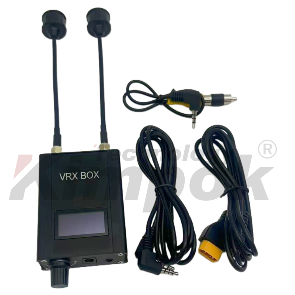 Ultra Long Range 6.1-7.2Ghz 6110MHz-7210MHz 64CH VRX FPV Video Receiver
