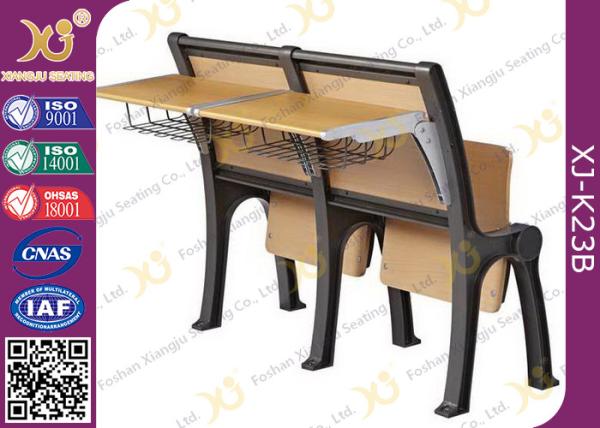 Fixed Type Center Distance 520 mm Lecture Hall Seating For High School