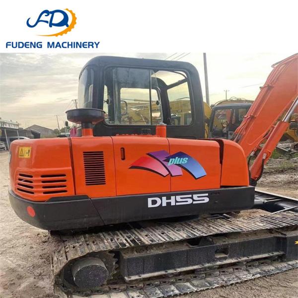 Top Rated Used DOOSAN DH55  Excavator 5ton with Crawler Excavator  for Industrial Construction