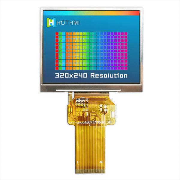 Модули дисплея солнечного света читаемые TFT LCD интерфейс TFT-H035A6QVIST9N40 RGB 3,5 дюймов