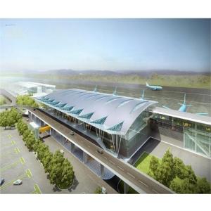 Prefabricated Light Steel Building Aircraft Hangar Light Weight With Good