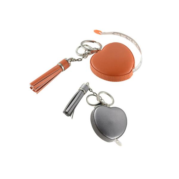 Лазер гравируя Retractable рулетку Tassels сердца связывает подарок сувенира