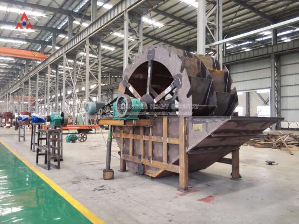 Equipamentos de mineração de pedra altos da máquina da arruela da areia da capacidade de produção