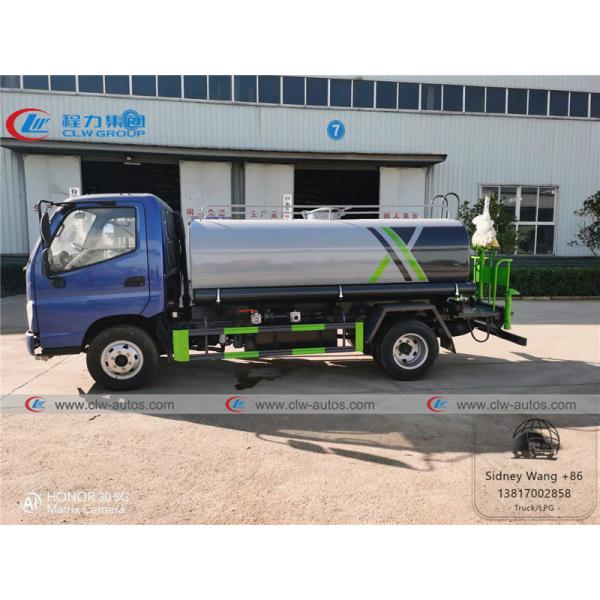 LHD Foton Forland 5 тонн мочат тележку Bowser с высокой водяной пушкой давления