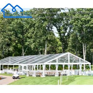Outdoor Transparent Waterproof PVC Custom Size Aluminium Alloy Tent For Wedding ,Party And So Event Marquee Tent