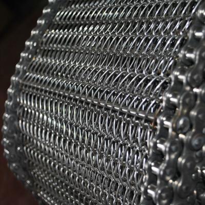 Customized Wire Mesh Chain Conveyor Belt Stainless Steel Spiral Wire Mesh Conveyor Belt