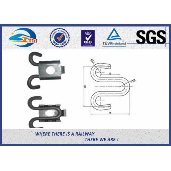 Зажим изготовленной на заказ эластичной весны рельса стальные/железная дорога