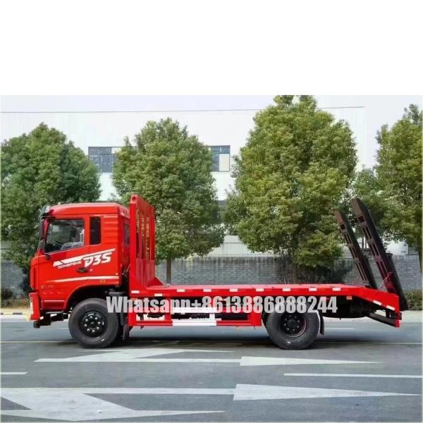 Platform Truck With Dump  Flatbed Dump Truck   Flatbed Truck With Self-unloading