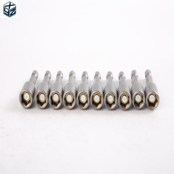 1/2in Drive CRV Material 6.35 Hexagon Magnetic Nut Driver Set for Hand Electric Tools