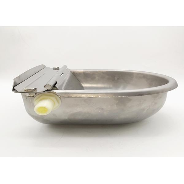 Plastic Valve 2L SS304 Adjustable Horse Water Bowl