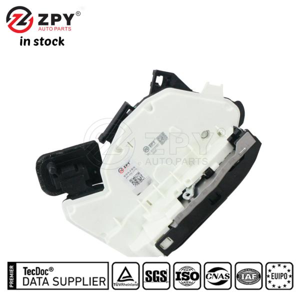 ZPY Front Right Door Lock Dual Motors for VW Audi Porsche 5K1837016D
