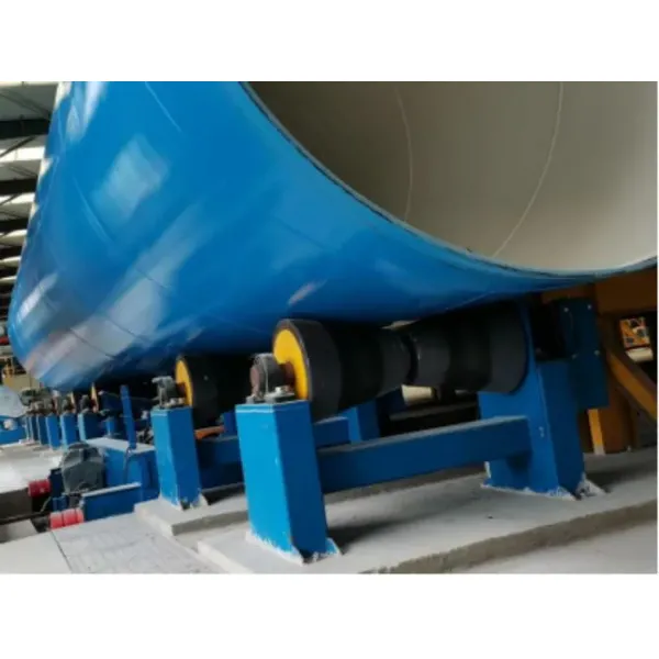 Huashida FBE Coating Line with 150-800um Epoxy Powder Coating for Steel Pipe Protection Using Medium-Frequency Heating and ≥Sa2.5 Clean Level