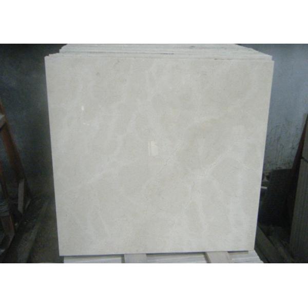 Spainish Polished Crema Marfil Marble Slab , Stone Marble Slab For Interior Wall