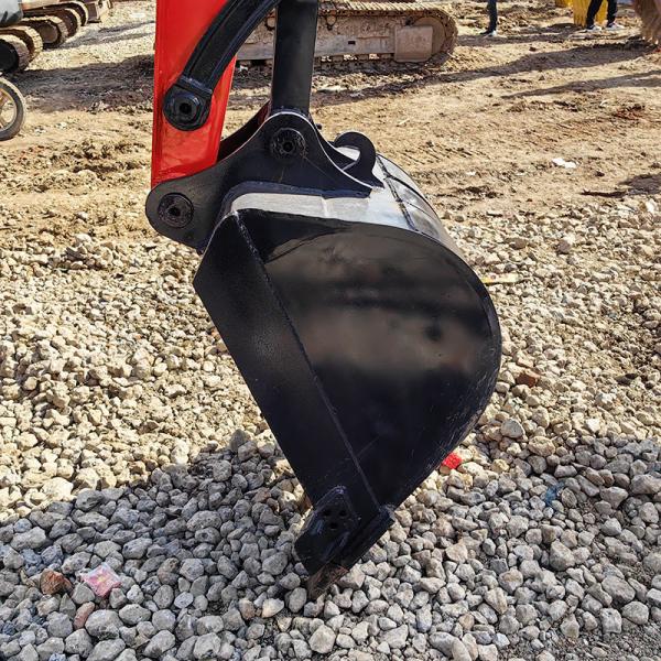 Mini Used Kubota KX165 Excavator 5.5 Tonnage Weight 0.24m3 Bucket Capacity