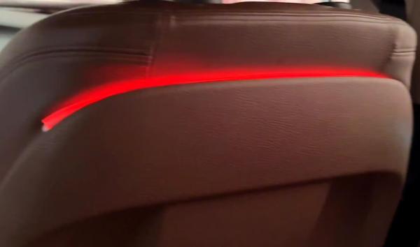 Ambient lights LED Star streamer pattern rainbow symphony dynamic (Carbon fiber model)  for BMW 5 Series(2011-2017)