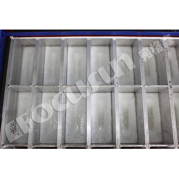 Planta de hielo de barra refrigerada por aire de 5 toneladas con tecnología avanzada 3500*1060*2200 mm