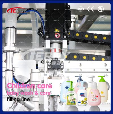 3L 8 Head Liquid Filling Machine Liquid Detergent Packaging Machine ISO9001