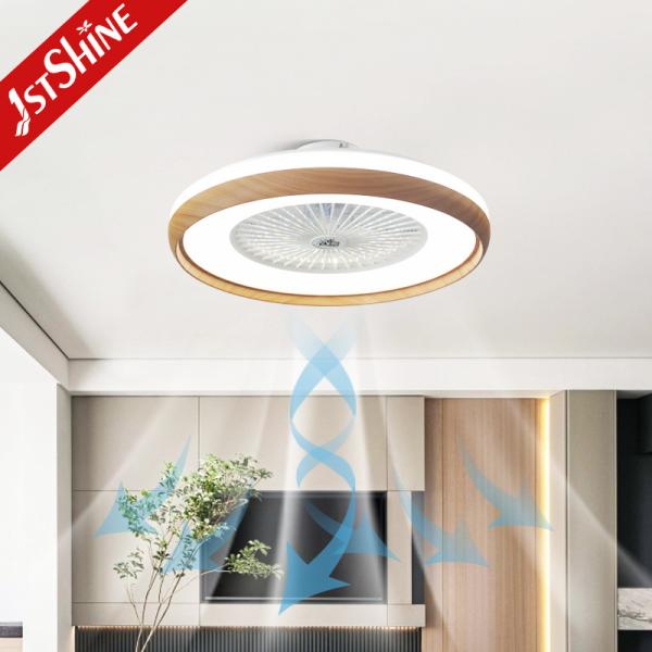 110-240V/50Hz-60Hz Voltagem de entrada Elegante ventilador de teto LED com defletor de ar de 360 graus