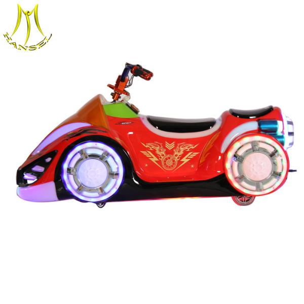 Hansel  high quality motorcycle amusement park ride outdoor playground moving prince motorbike electric