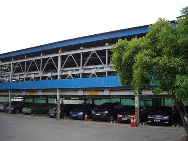 2-6 Levels Puzzle Smart Parking Vehicle Automated Parking Systems Hydraulic Car Parking