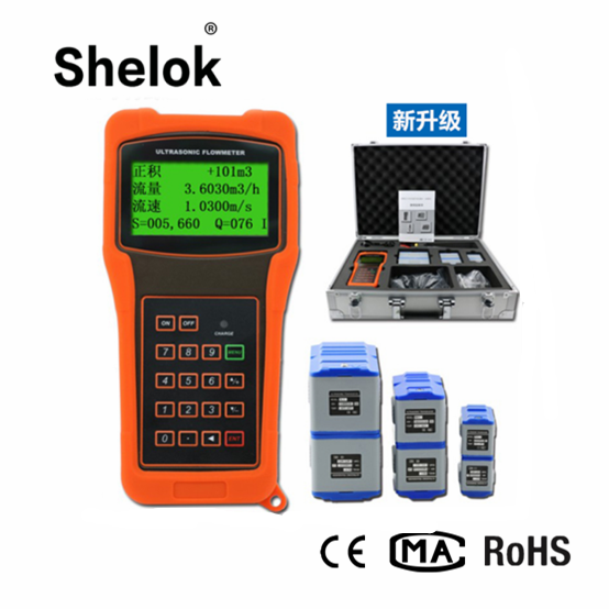 Portable ultrasonic flow meter accuracy