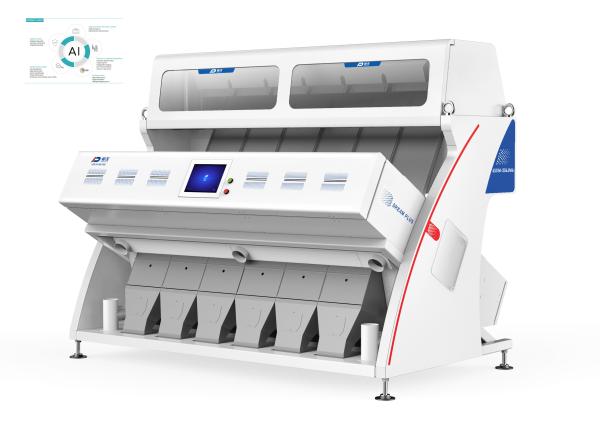 ABS Flakes Plastic Color Sorter 6 Chutes Corrosion Proof