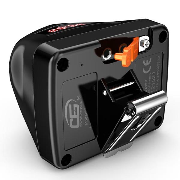 Славная лампа крышки KL4.5LM горнорабочего цифрового дисплея IP68 с перезаряжаемые батареей