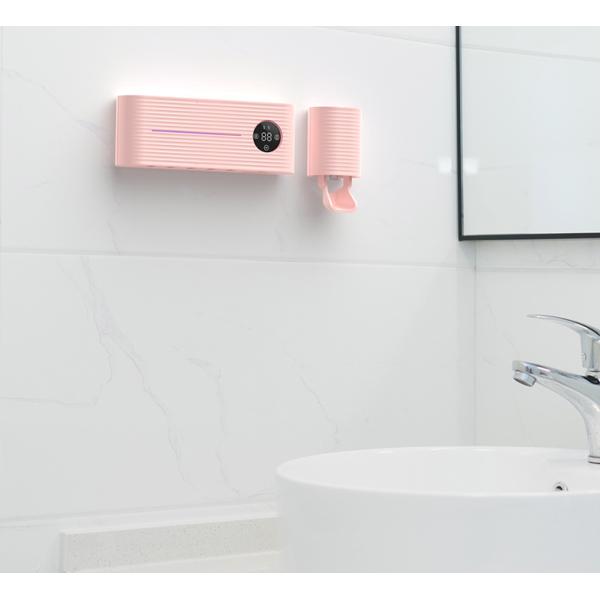 No Perforation DC5V 270nm UV Toothbrush Sterilizer Holder