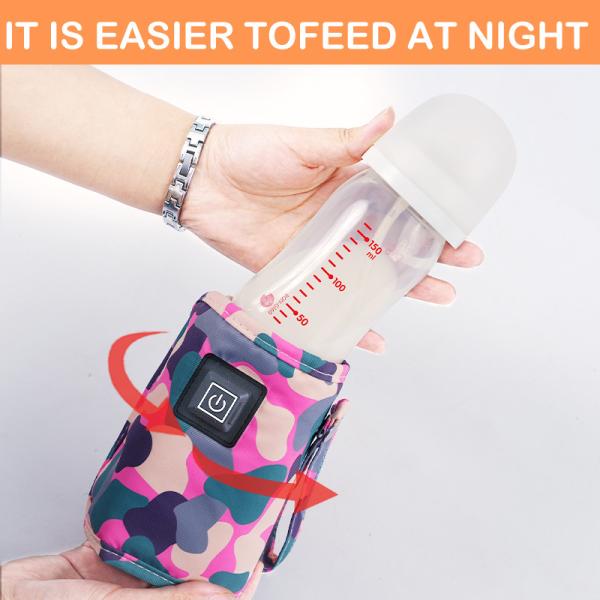 Путешествие Электрическое кормление детей портативное молоко Водяное отопление детское кормление бутылочка нагреватель