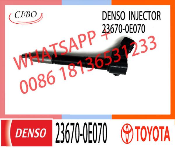 Injecteur diesel de carburant tout neuf véritable original 23670-09460 23670-0E070 pour l'injecteur 23670-09460 de Toyota Hilux Revo 23670