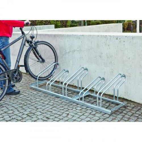 Cremalheira comercial do estacionamento da bicicleta da fabricação do hardware da cremalheira da bicicleta de 6 aros