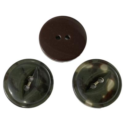 4 Hole Fancy Plastic Buttons 3 Layers Fish Eye Buttons  In Use For Coat Sweater