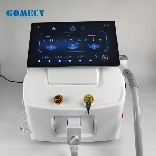 Machine professionnelle de laser à diode pour l'épilation laser du corps entier avec fonction de détection des cheveux du cuir chevelu et test de la peau