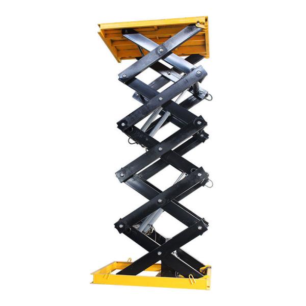 Double Cylinder Scissor Lift Platform 5m 1000kg Electric Scissor Lift Table