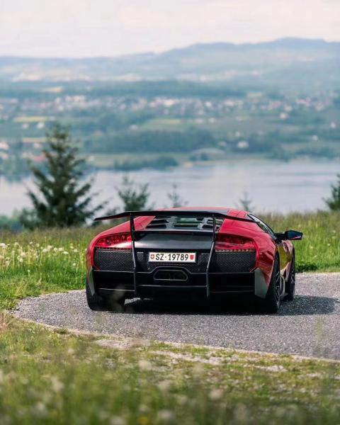 Carbon Fiber Lamborghini Murcielago Lp640 Body Kit LP670-Style Spoilers