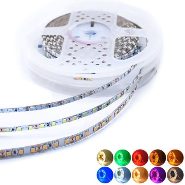 RGB LED Strip Light IP65 Impermeável 140lm/w 120 graus SMD 2835 chips LED certificação CE