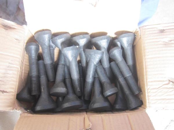 A3 Steel Nut Bolt Units Grinding Mill Liner Bolts Abrasion Resistant