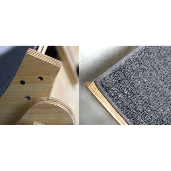 Cat Climbing Frame Fiberboard Cat Wheel Treadmill Silent Exercise Running Toy for Cats