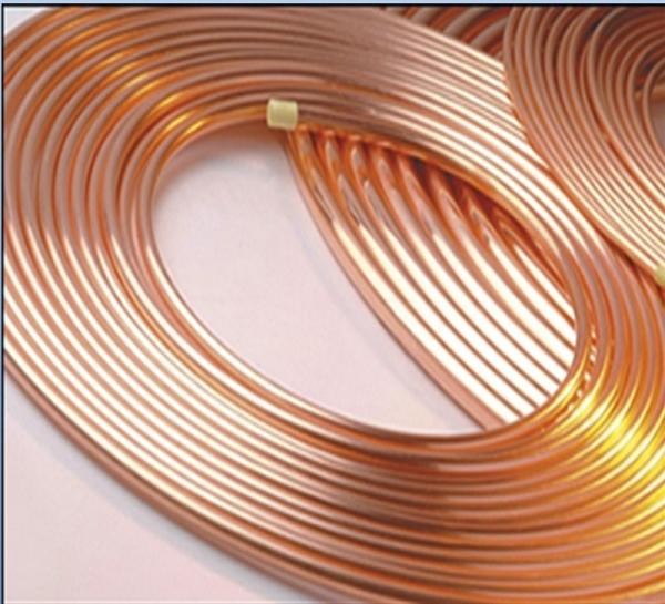 ASTM Refrigeration AC Copper Pipe Tube Pancake Copper Coil C26000 C27000